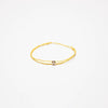 Bracelet jaune Pastille diamant or jaune