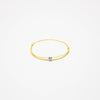 Bracelet jaune Pastille diamant or gris