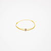 Bracelet jaune Pastille diamant or rose