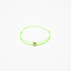 Bracelet vert Pastille diamant or jaune